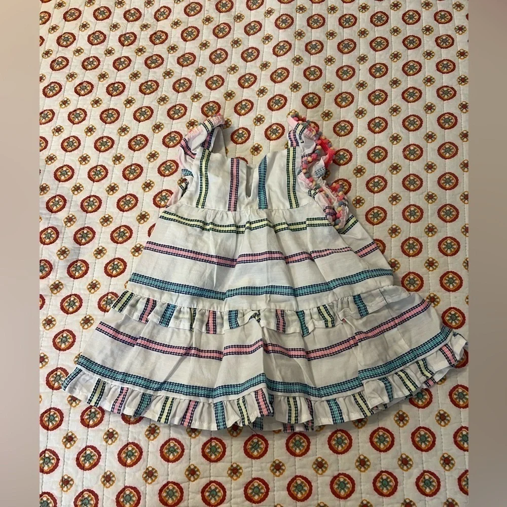 EUC Target Cat & Jack Boho Colorful Dress Size 12 months